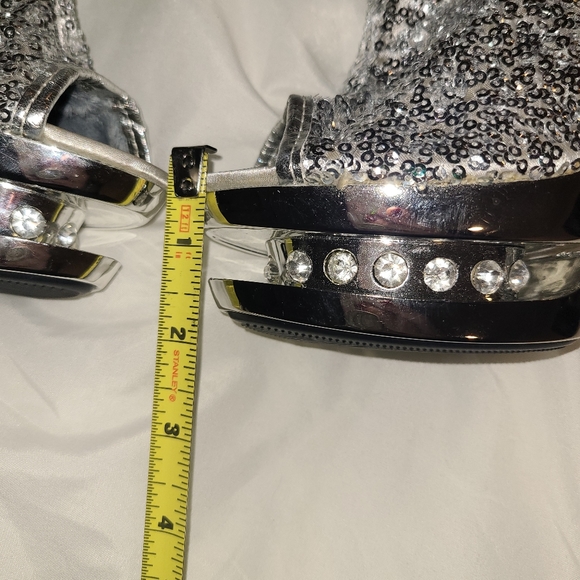 Exotic Dancing Open Toe Booties - Picture 4 of 7